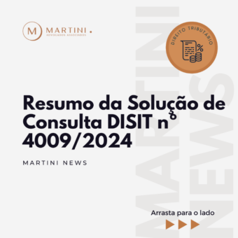 Resumo da solução de consulta DISIT nº. 4009/2024