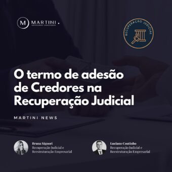 O termo de adesão de credores na Recuperação Judicial